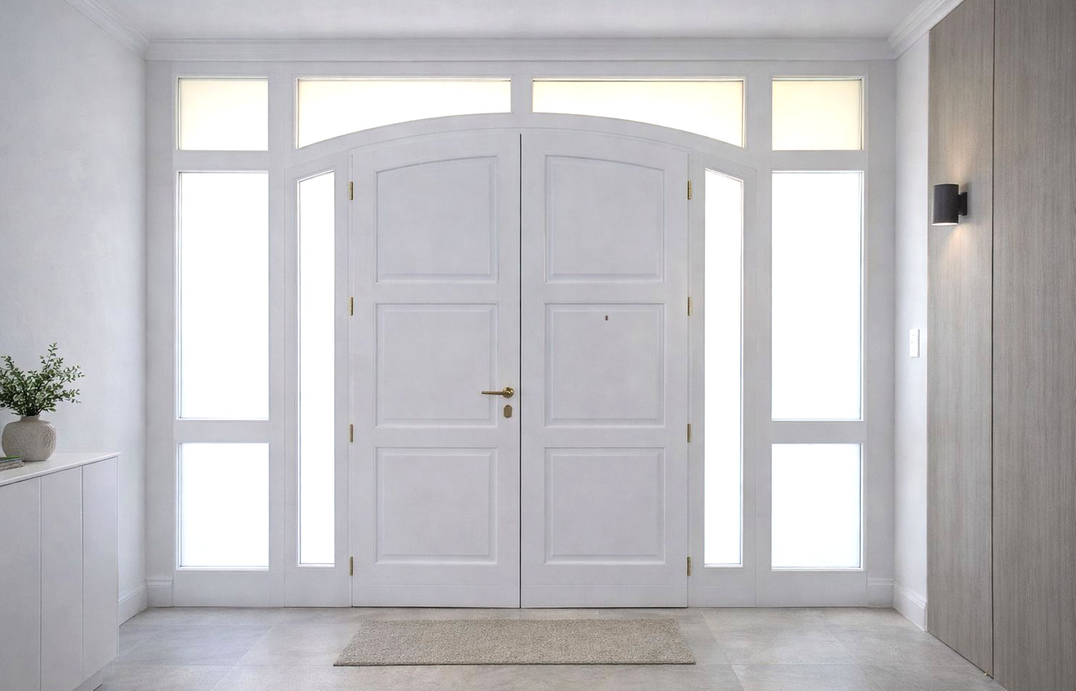 Entrance doors