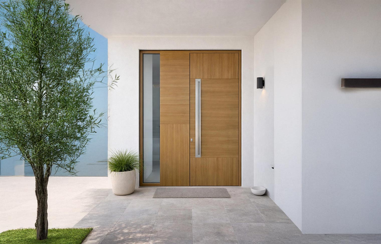 Entrance doors