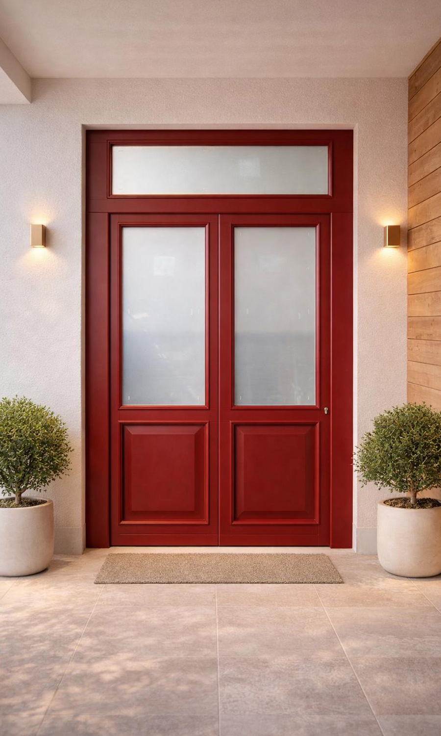 Entrance doors