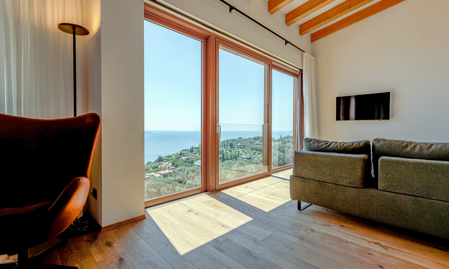 Custom lift-and-slide doors